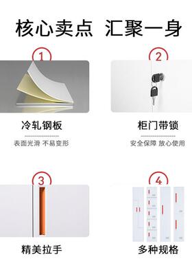 单门更衣柜铁钢皮柜单人柜员工柜储物柜制更箱易小办公衣96190简