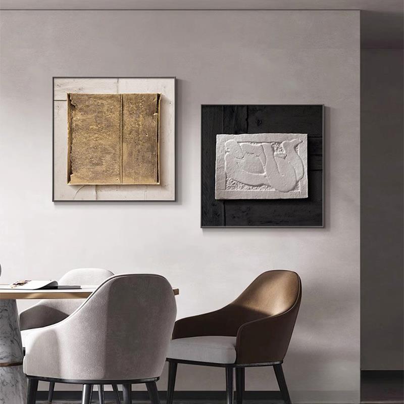 餐厅饭厅装挂LHJ-182饰画抽象艺术画沙发背景画客厅感墙画壁画奢