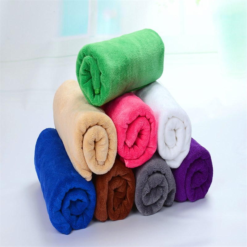 理发店美容院包头毛巾批 加厚超细纤维吸水干发巾定制110克