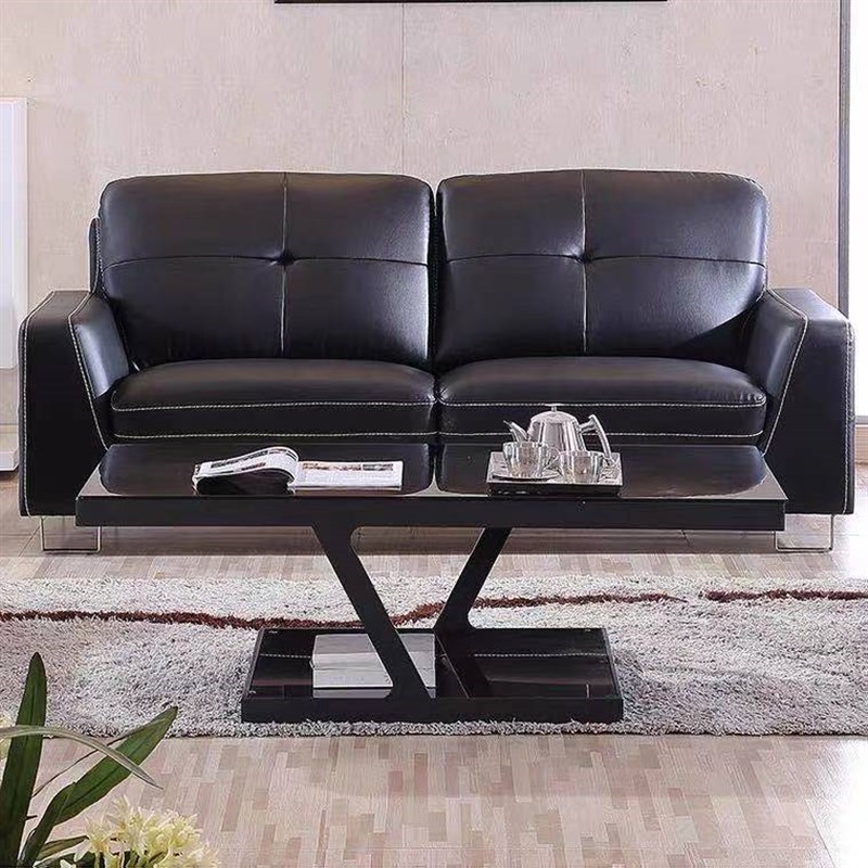 简约现代办公茶几办公沙发商务会客接待洽谈室茶几办公室茶几