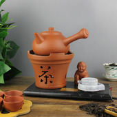 陶瓷电茶炉玻璃煮茶器童趣功夫茶具电热烧水家用静音温控陶然茶壶
