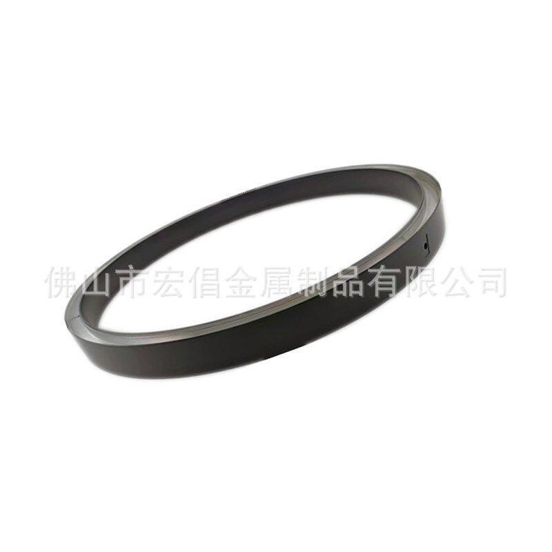 异形金属弯管灯具配件拉弯铝型材滚圆灯饰氛围灯显示器边框铝制品