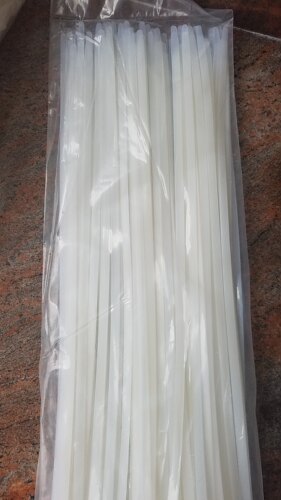 10x650mm 100条实宽8.5mm自锁式尼龙扎带捆绑束理线黑色白色