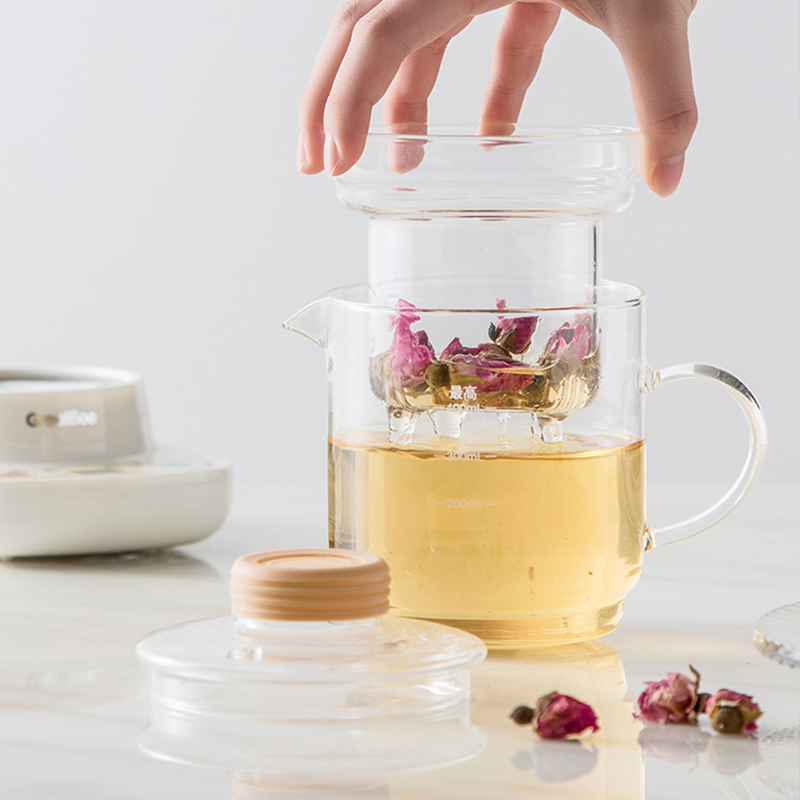 玻璃电炖杯家用陶瓷煮粥锅煲汤锅全自动智能砂锅插电办公养生杯子