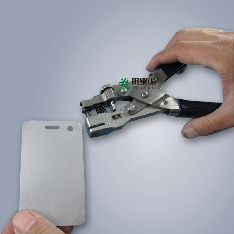 打孔钳PVC证卡倒角钳圆孔器扁孔钳5R圆角器标牌打孔器手动打孔机