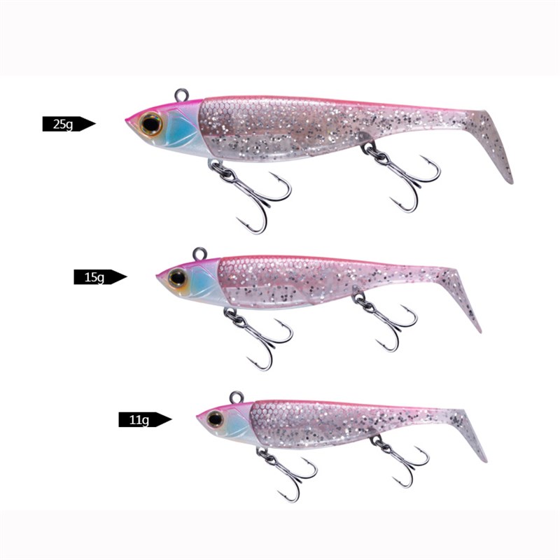 EWE美夏扭扭鱼高频震颤锌合金鱼头远投路亚饵鲈鱼鳜鱼全泳层假饵