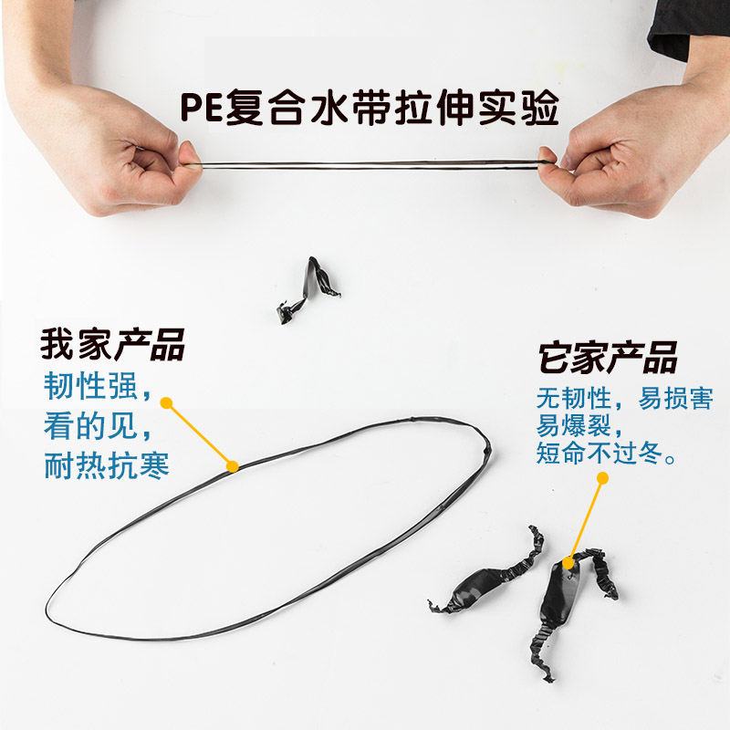 农用浇地灌溉加厚软管水管黑主管滴管微喷带1寸1.5寸2寸3寸黑色