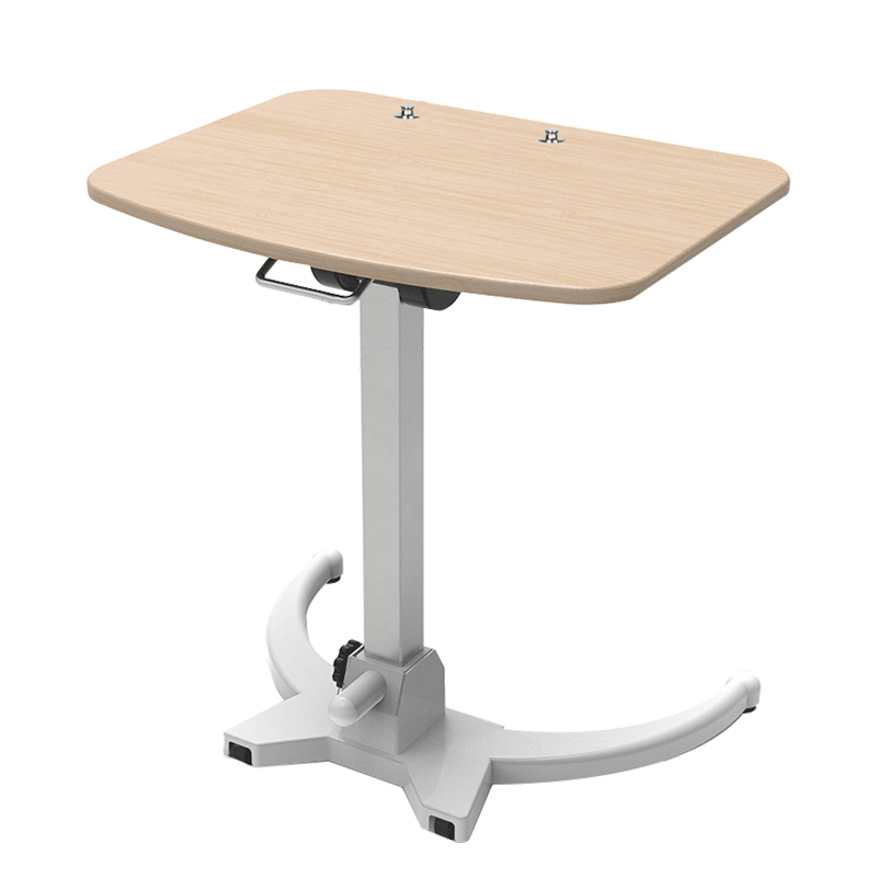 LUCLUB折叠移动自动升降电脑桌站立办公学习床边写字台演讲台培训