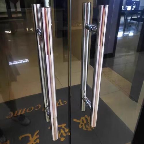 加厚不锈钢玻璃门拉手大门把手有无框门木门推拉门商铺拉手对装.