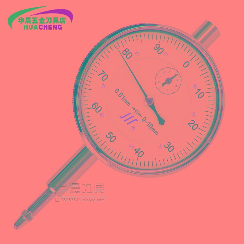 成量川牌 百分表指示表 高度计规测头0-10mm磁力表座0-30精度0.01