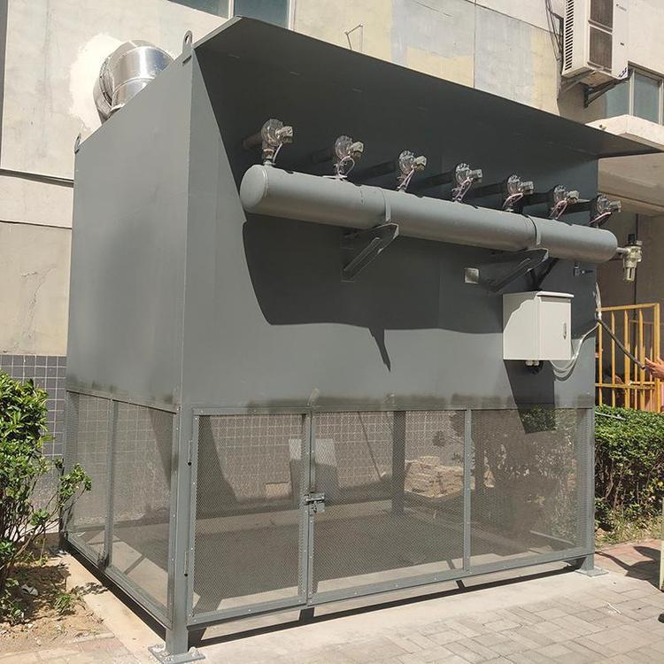 自洁式空气过滤器钢厂鼓风机前入口空气过滤器LFZK-2500