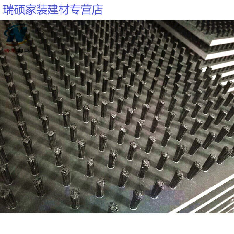 钣金物料缓冲工作台面毛刷板数控冲床PVC板刷平台减震尼龙平板刷图片
