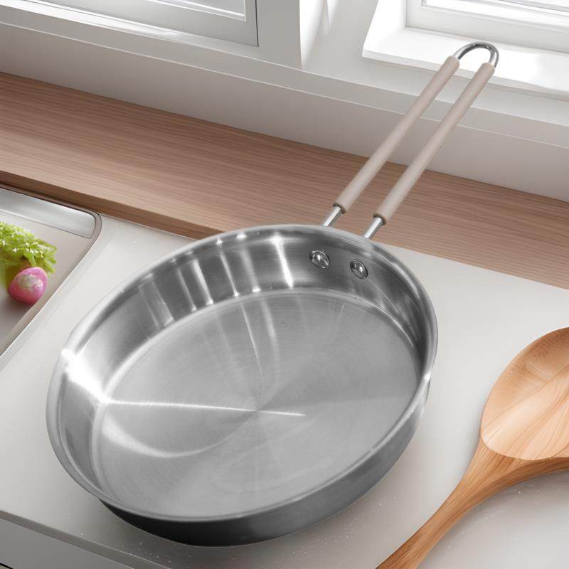 三层钢304煎锅 无涂层不锈钢宝宝辅食锅家用小锅煎蛋锅平底锅,鲜花速递/花卉仿真/绿植园艺,割草机/草坪机,淘宝优惠券,粉丝福利购,淘宝优惠卷