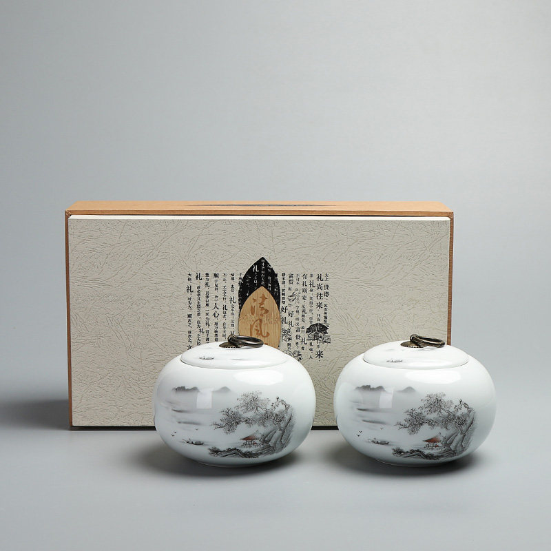 茶叶罐包装礼盒装空盒空礼盒定制绿茶红茶白茶碧螺春金骏眉龙井