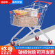 易存商场超市购物车 加大购物车进口 小推车超市手推车购物篮推车