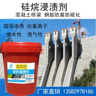 硅烷浸渍剂异辛基三乙氧基硅烷混凝土桥梁防腐防水硅烷液体膏体
