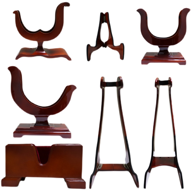 小提琴架放置架架子展示架支架琴架架摆架底座可折叠挂架夹琴