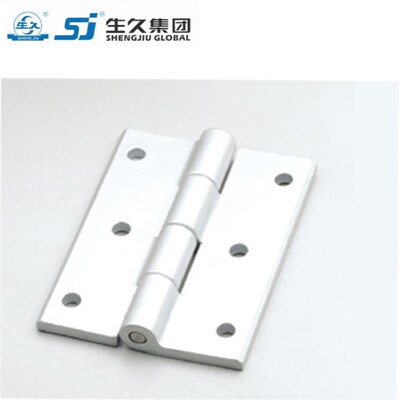 生久柜锁CL226-8纳米亚光铰链 锌合金 大合页 重载铰链 160*120