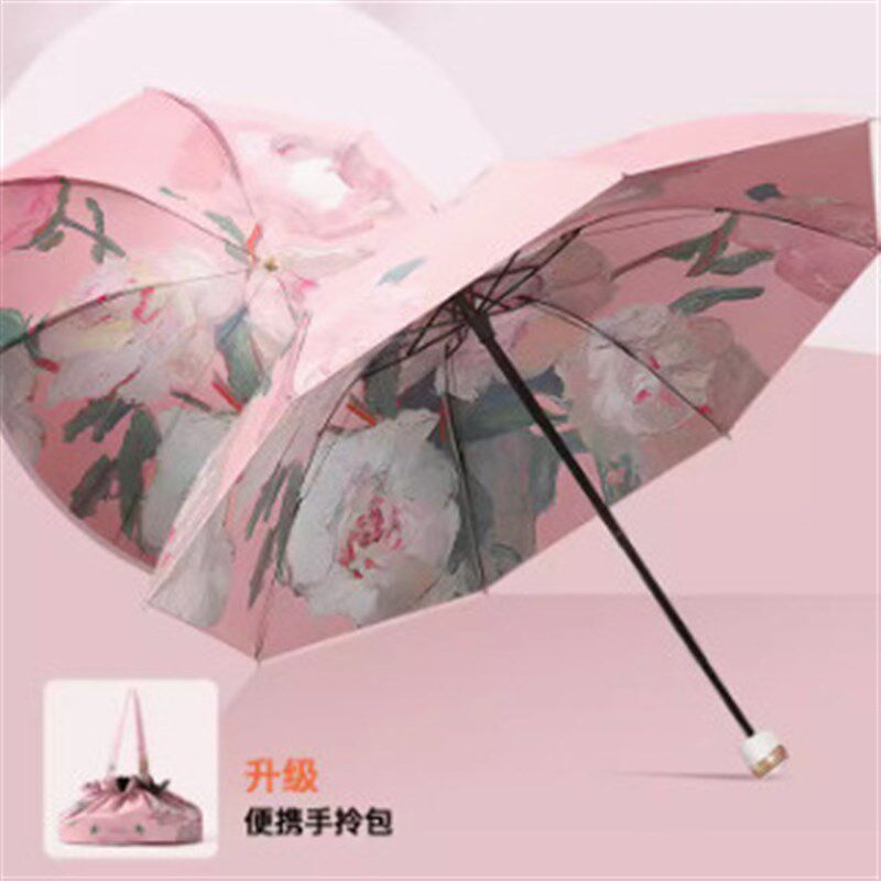 炸!破价福利!双面双层黑胶遮阳伞晴雨两用伞太阳伞手动伞