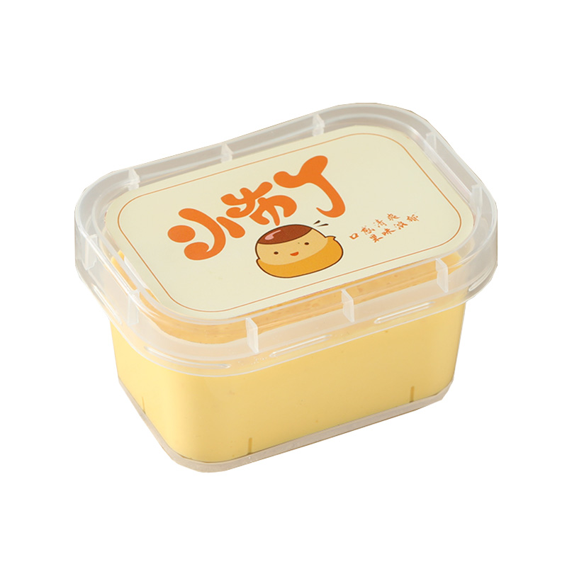 半熟芝士蛋糕模具椭圆轻芝士挞乳酪酸奶蛋糕包装盒烘焙布丁豆乳盒