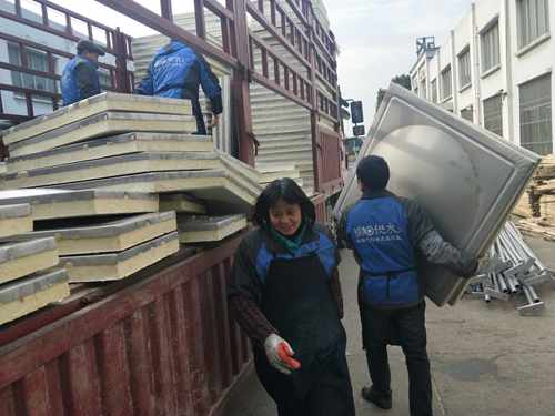 聚氨酯保温水箱板,201聚氨酯保温,白色彩钢板保温