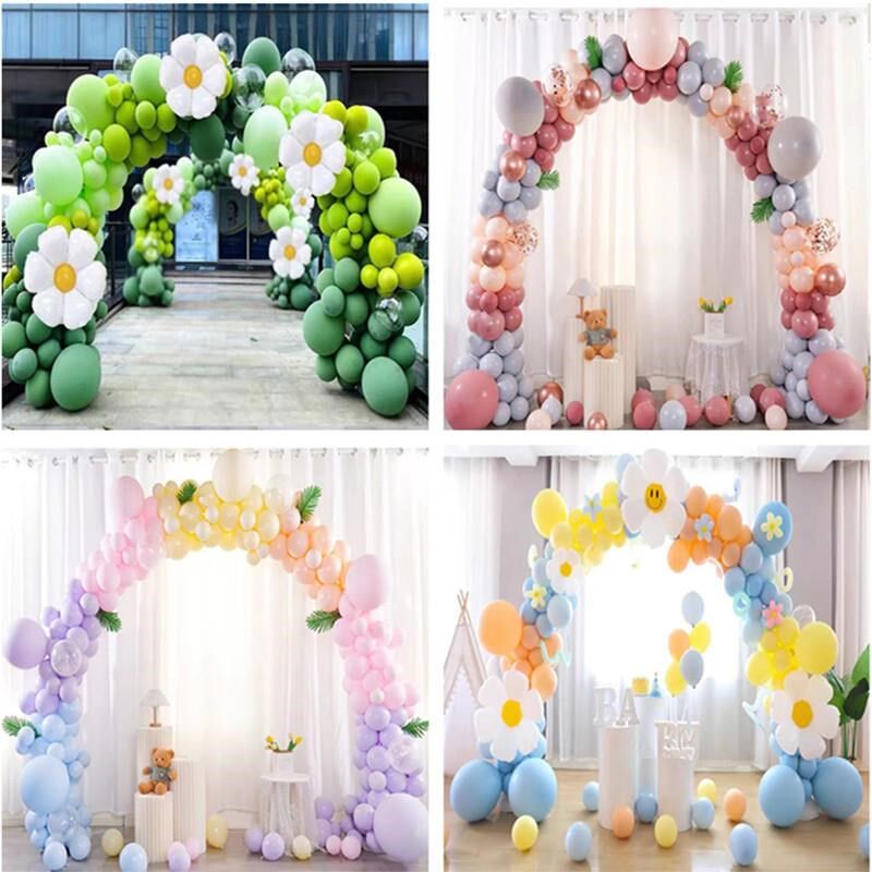 毕业开学装饰气球拱门商场店铺开业庆典店庆氛围布置气球路引立柱