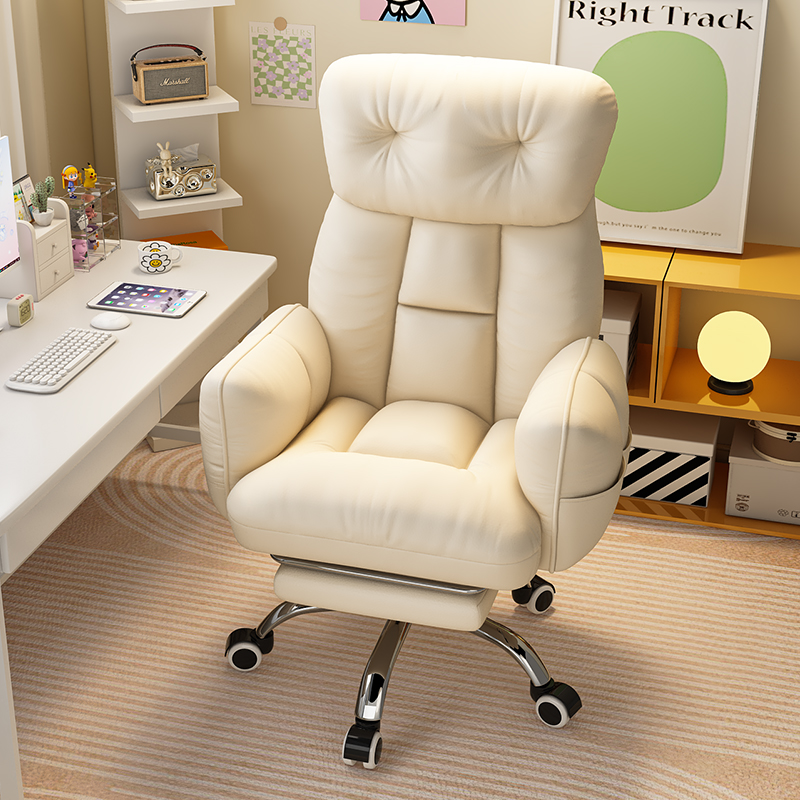 【香港包郵】电脑椅舒服久坐懒人沙发椅家用书桌办公靠背椅子可躺