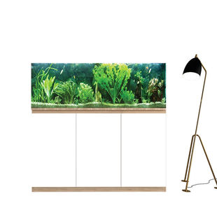 厂家定做底座架家用实木水草缸专配地低柜鱼缸底柜客厅柜生态水族