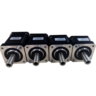 厂家小型42空心轴34步进电机4048混合马达60mm中空双轴10通孔6.2m