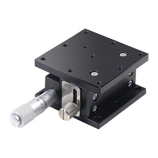 100 125 Z轴手动升降平台精密位移微调微型滑台LZ25