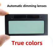 焊接镜片自动调暗天心焊工面罩特级眼镜长108宽50mm保护