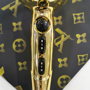 网红款 金2400w吹风机理发店大功率电吹风发廊负离子大风力吹风筒