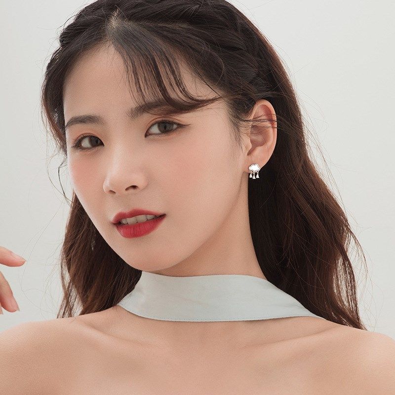 srrmhyn云朵耳钉贝壳雨滴流苏耳环女2023年新款潮夏季可爱,节庆用品/礼品,文化创意手环,淘宝优惠券,粉丝福利购,淘宝优惠卷