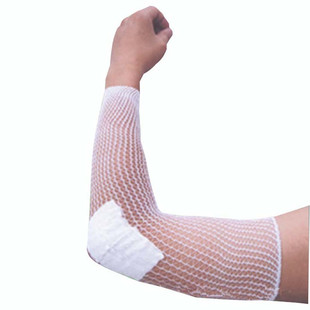 弹性网状绷带筒形透气伤口包扎纱布敷料固定指套透气护手肘弹力帽