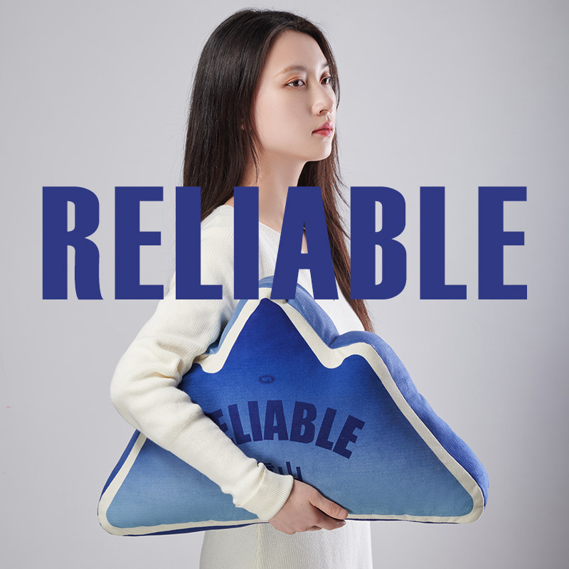 背有靠山创意抱枕沙发靠枕办公室车座椅护腰靠背学生宿舍椅子靠垫