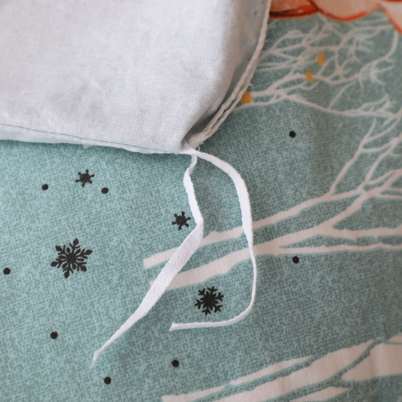 冬季加厚纯棉磨毛四件套全棉保暖被套1.5m1.8m2米2双人床上用品