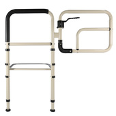 床边扶手老人起身辅助器单边防摔起床栏杆免安装 一面床护栏挡板