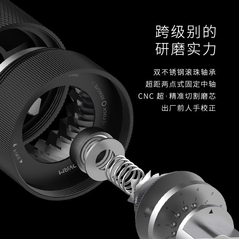 手摇磨豆机家用小型磨豆器专业手动咖啡研磨器具钢芯咖啡豆研磨机