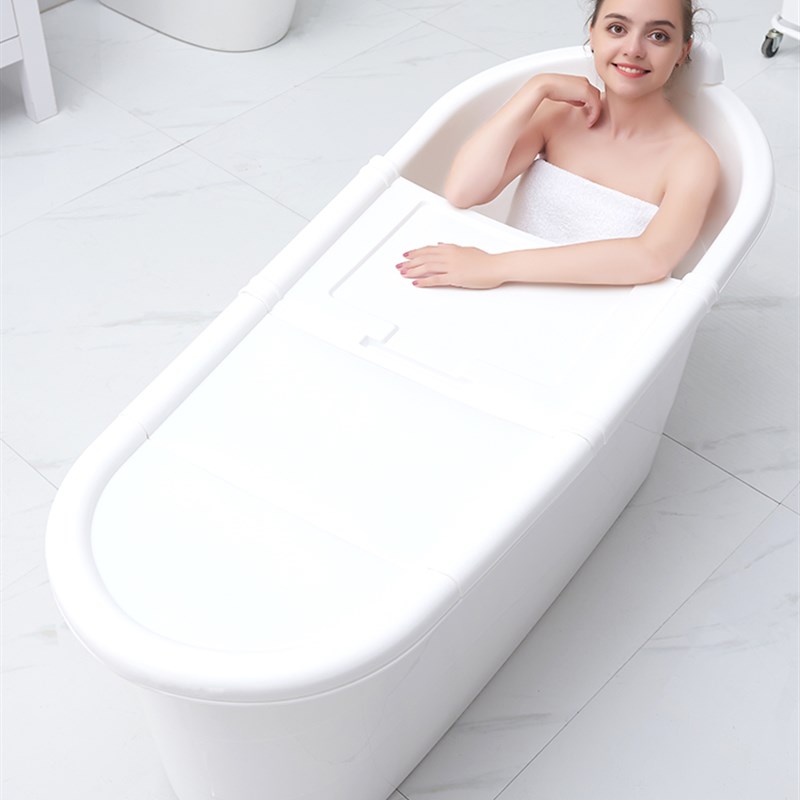 加厚大人泡澡桶成人洗澡桶塑料浴缸家用大号沐浴桶浴盆全身洗澡盆
