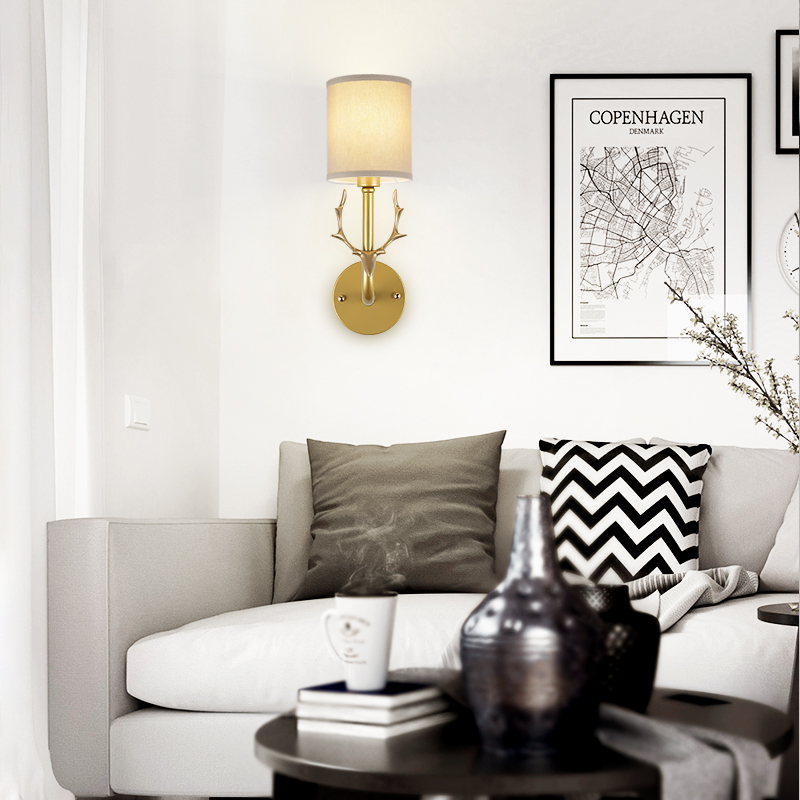 电池壁灯不插电 无线北欧卧室客厅餐厅不接线灯充电墙壁灯免布线