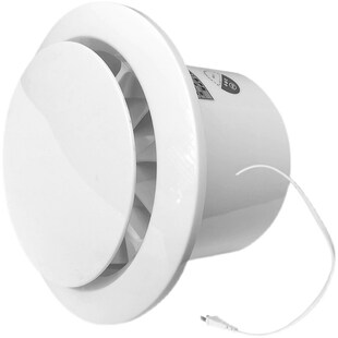 遥控双向强力排气扇静音抽风机换气卫生间家用圆孔排风扇空气循环