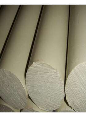 白色/灰色PP聚丙烯圆棒  塑料棒 耐酸碱PP胶棒 实心PP棒零切