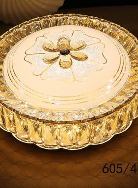 400MM水晶卧室灯 过道灯 ceiling lamp 圆形走廊灯 量大从优