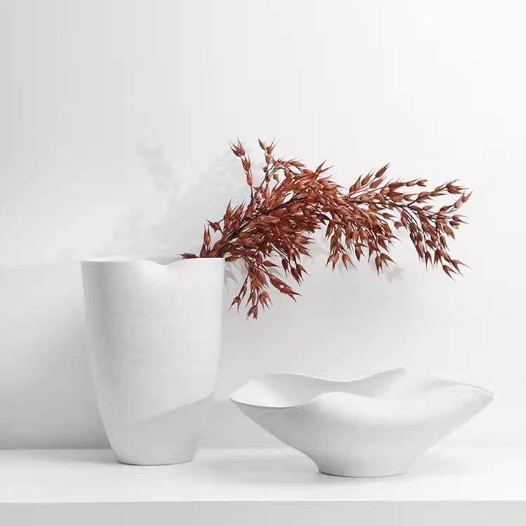 陶瓷素烧大花瓶家居客厅装饰摆件干花简约花瓶陶瓷花瓶,电子元器件市场,其它元器件,淘宝优惠券,粉丝福利购,淘宝优惠卷