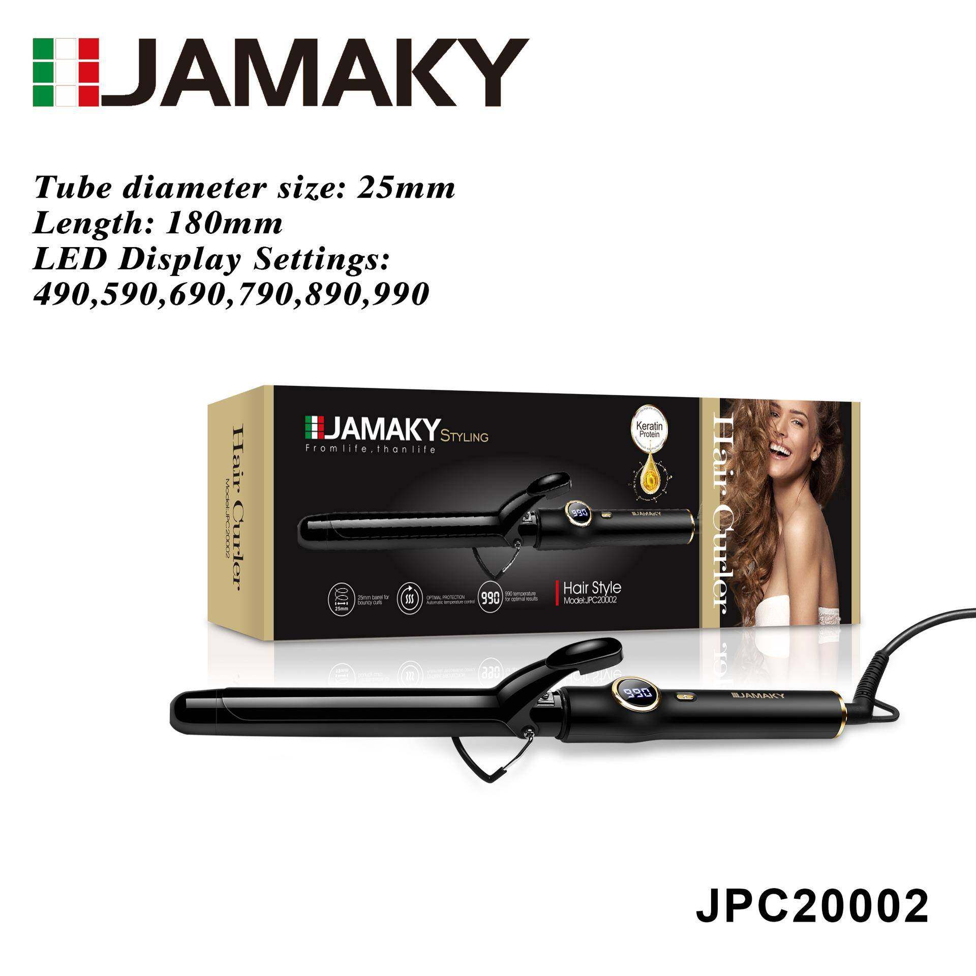 JAMAKY 卷发棒家用宿舍学生专业卷发器护发不伤发大波浪烫发欧规