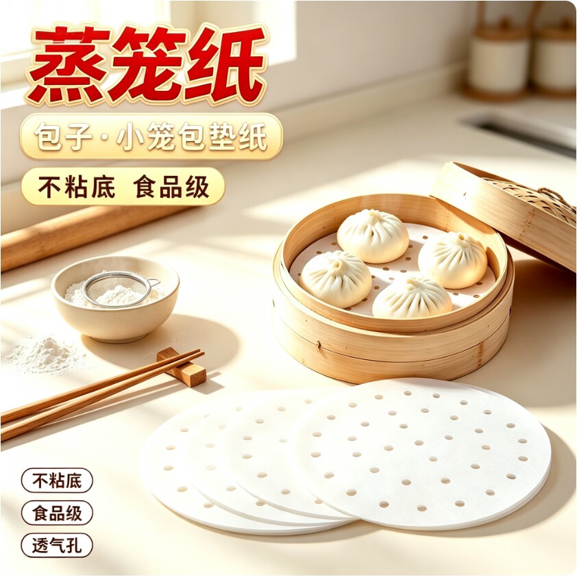 蒸笼垫不粘防粘包饺蒸馒头