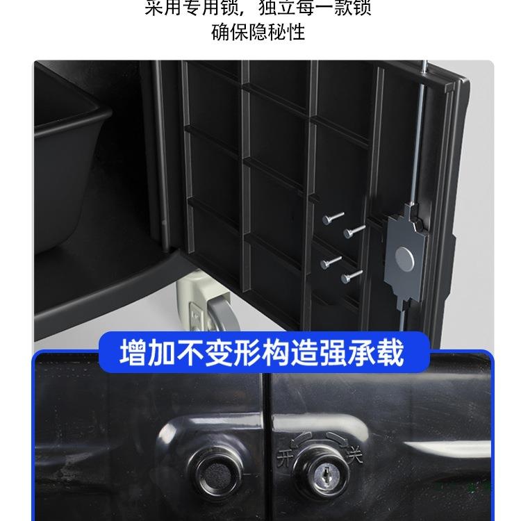 厅酒店收餐车餐车三带门保985温封闭餐摆地送摊子手推车层大号