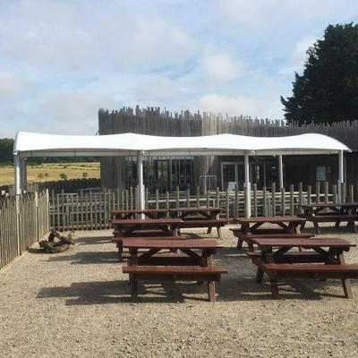 膜结构XFL-043阳雨棚大跨抗度拱形设计抗震抗风雪载荷等级遮高透