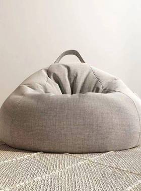 懒人发豆袋榻榻创小意网红懒人椅沙小户型米卧室阳台85931地上单