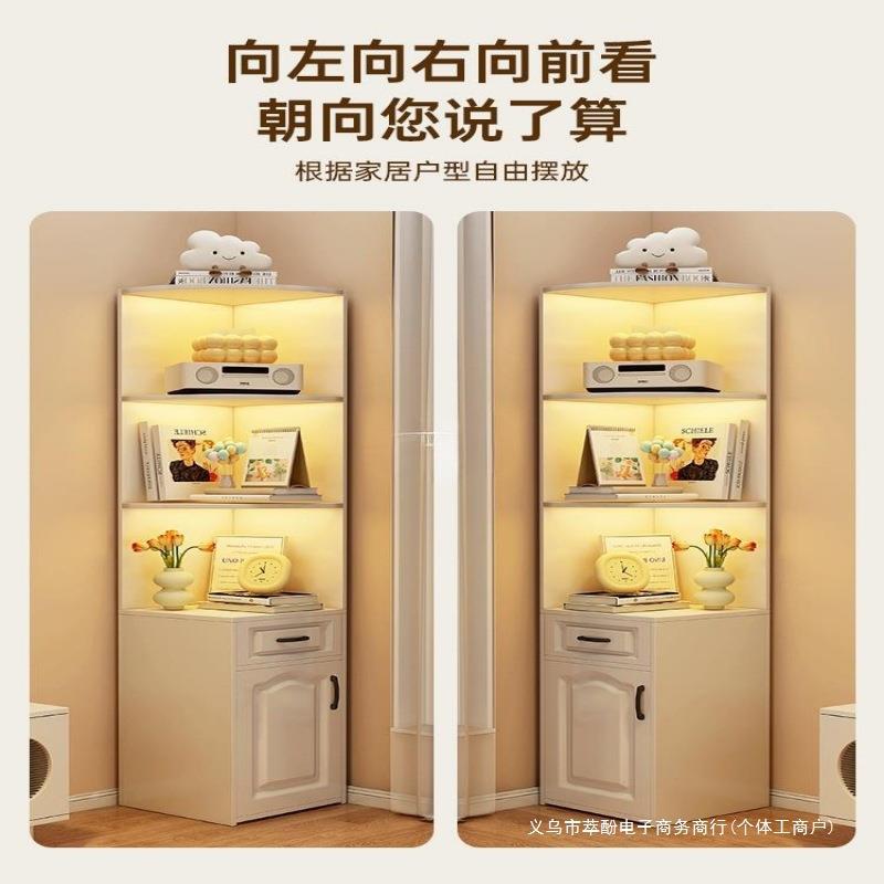 角柜墙角物柜卧室转角RBC柜床头餐置厅转角置物架厅三角柜客墙柜
